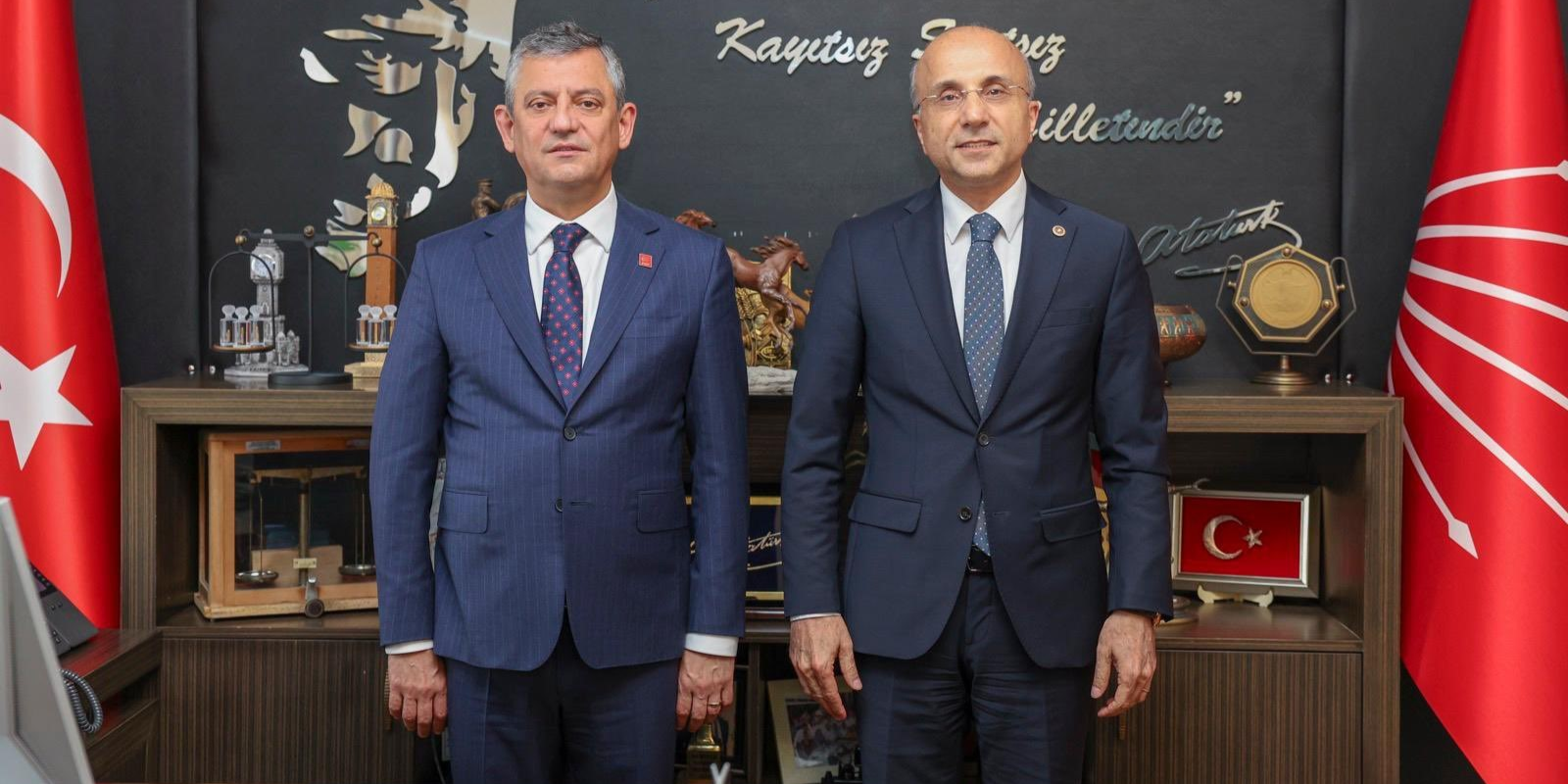 CHP’li Aşkın Genç’ten Özgür Özel’e ziyaret