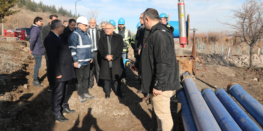 BAŞKAN BÜYÜKKILIÇ: “2025’TE 73 MİLYON 501 BİN TL’LİK 53 ADET İÇME SUYU SONDAJ KUYUSU AÇTIK”