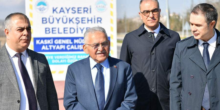 BAŞKAN BÜYÜKKILIÇ, KASKİ’NİN 35 MİLYON TL’LİK ALTYAPI YATIRIMINI İNCELEDİ