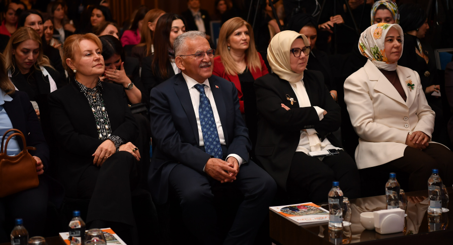 BAŞKAN BÜYÜKKILIÇ, KADINLARIN EKONOMİDEKİ GÜCÜNE VURGU YAPTI