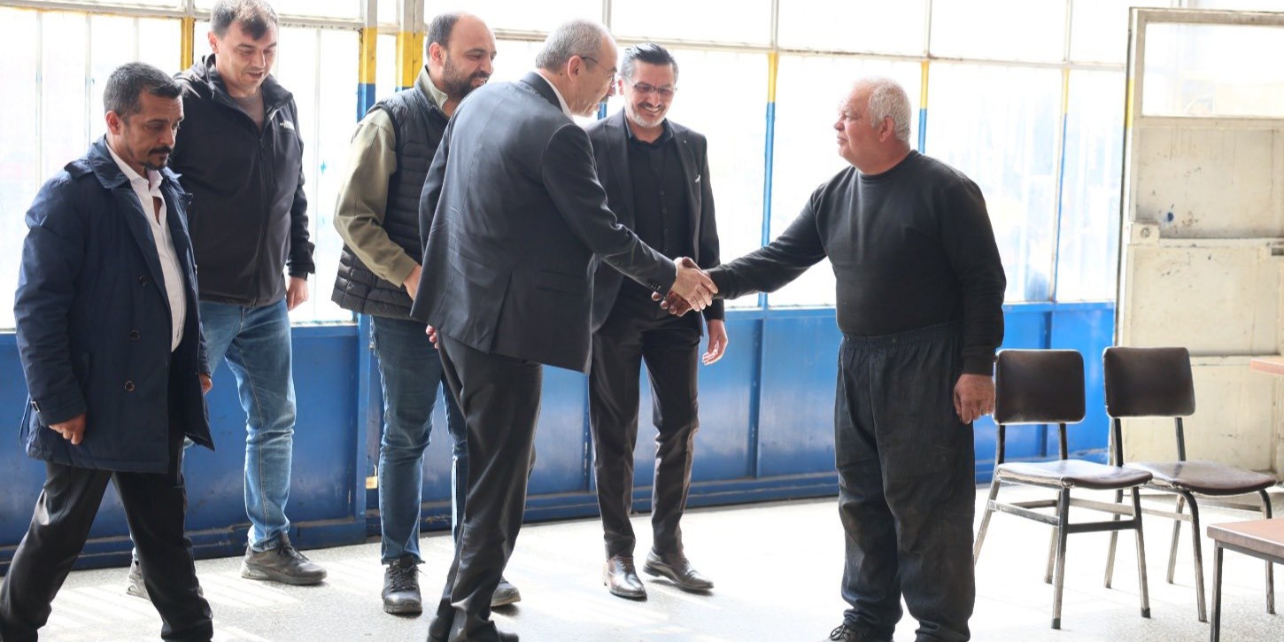 Başkan Gülsoy’dan Yeni Sanayi’de Esnaf Ziyareti