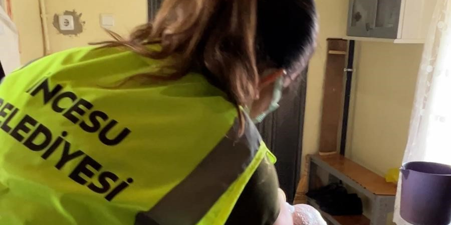 İncesu’da yatağa bağımlı hastalara evde bakım hizmeti