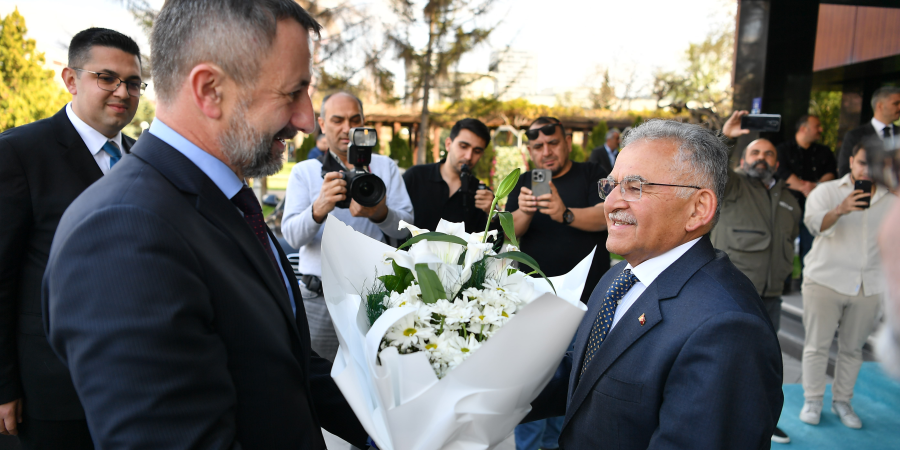 BAŞKAN BÜYÜKKILIÇ, ÇEKYA'NIN ANKARA BÜYÜKELÇİSİ STEPANEK'İ AĞIRLADI