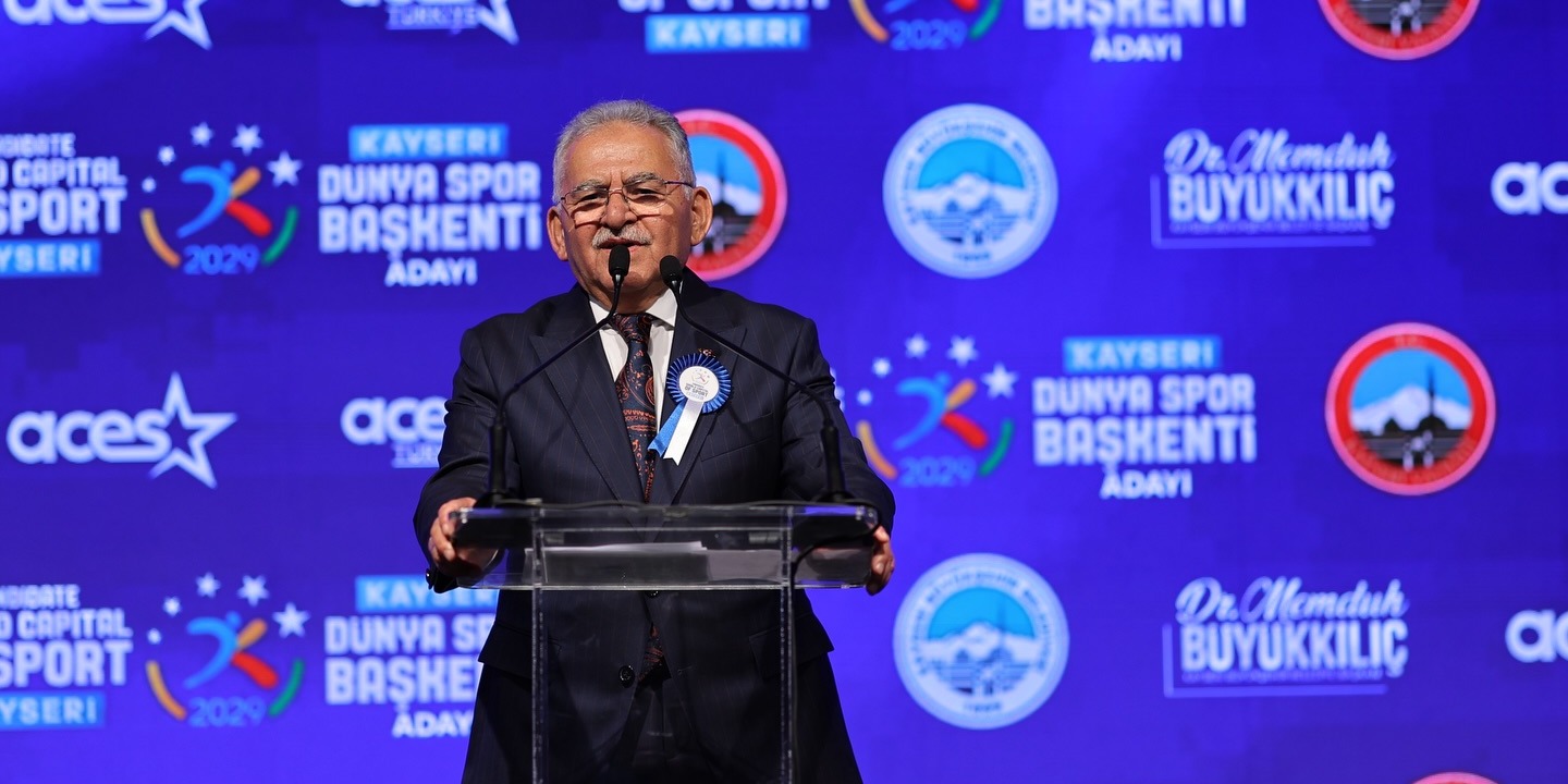 BÜYÜKKILIÇ’IN ORTAYA KOYDUĞU SPOR VİZYONUNUN MEYVESİ: “YÜZDE 99,5 KAYSERİ 2029 DÜNYA SPOR BAŞKENTİ”