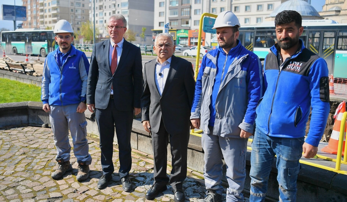 BAŞKAN BÜYÜKKILIÇ, 11 ADET YAYA ÜST GEÇİDİ PROJESİNİN İLK ETAP ÇALIŞMALARINI İNCELEDİ