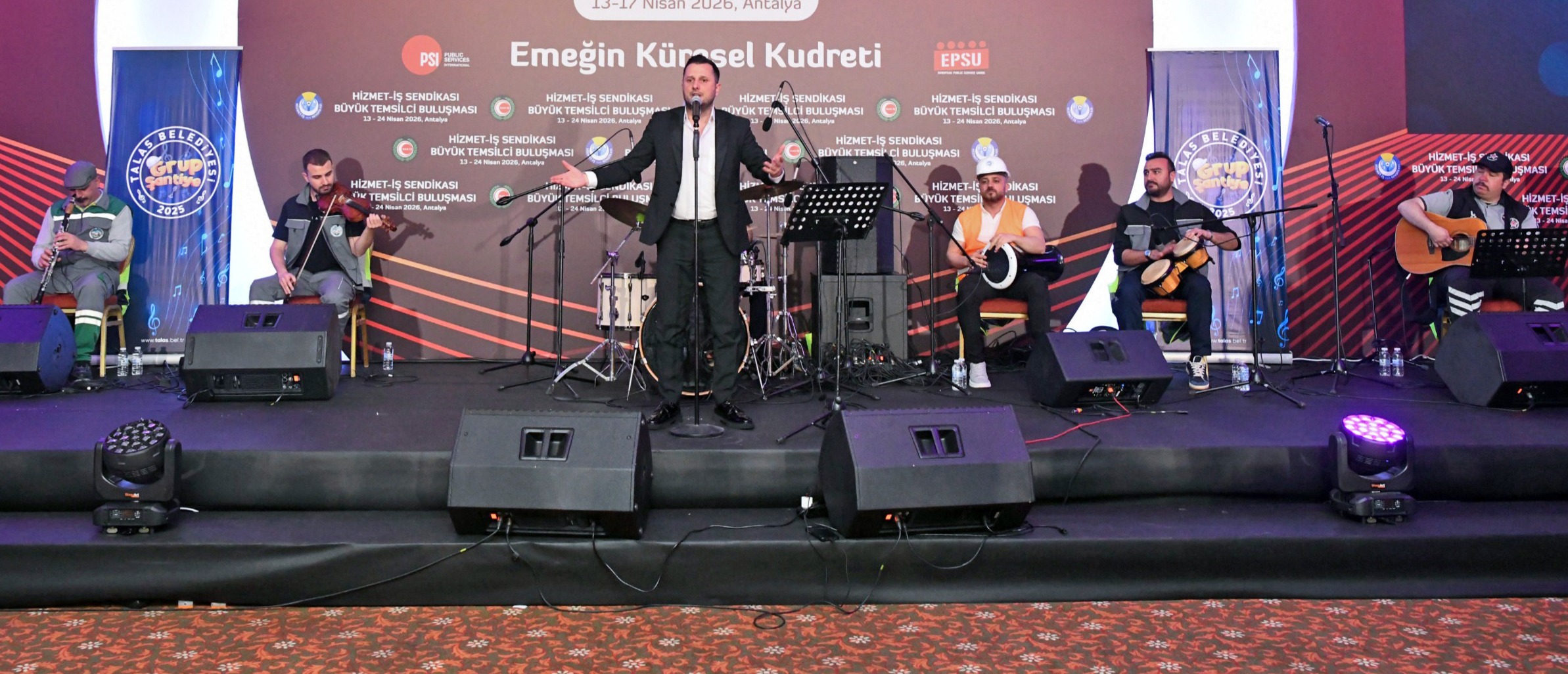 GRUP ŞANTİYE’NİN ÜNÜ YAYILIYOR; ANTALYA'DA SAHNE ALDI