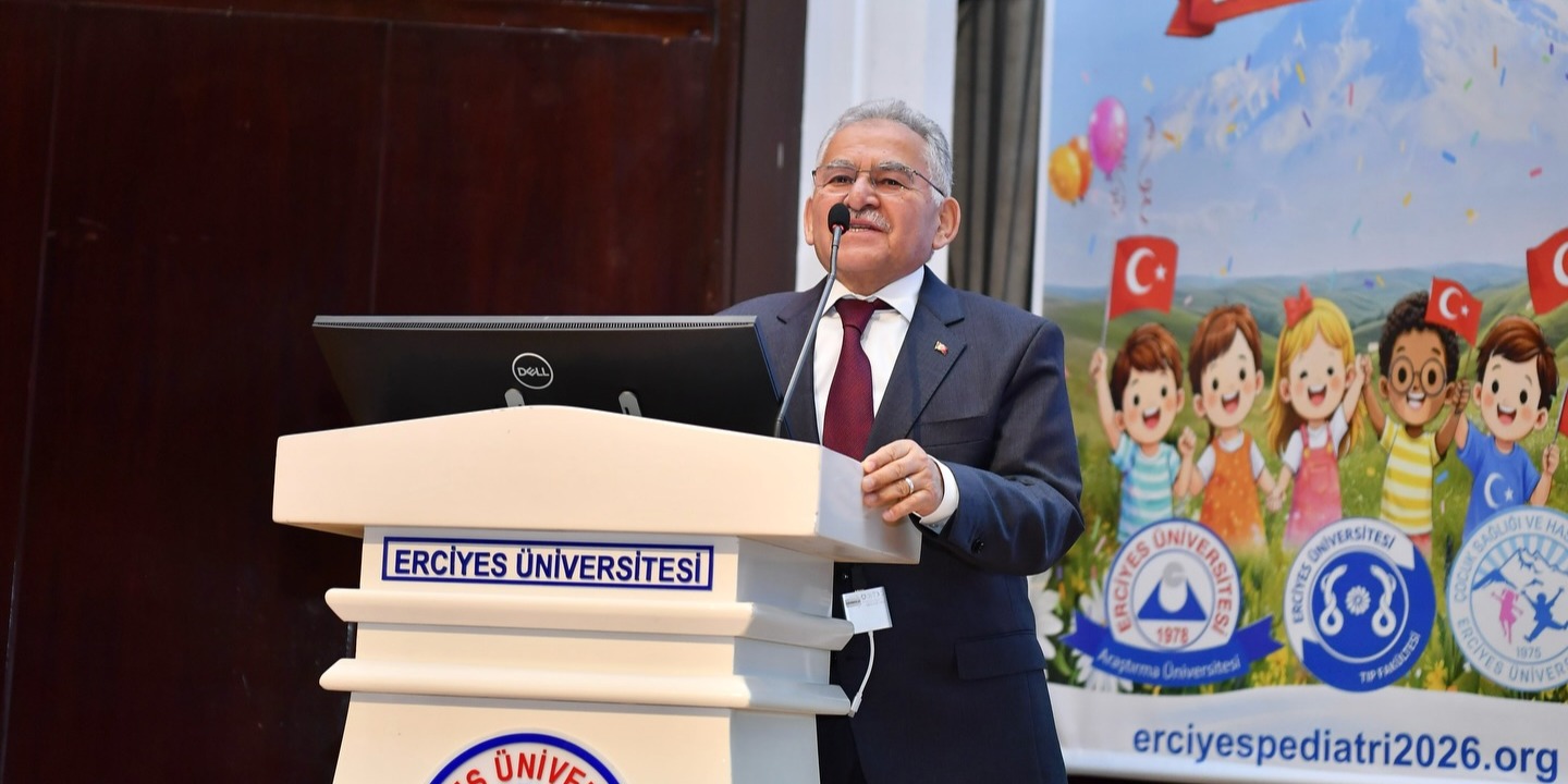 BAŞKAN BÜYÜKKILIÇ, 11. ERCİYES PEDİATRİ AKADEMİSİ KONGRESİ’NDE HEKİMLERLE BULUŞTU