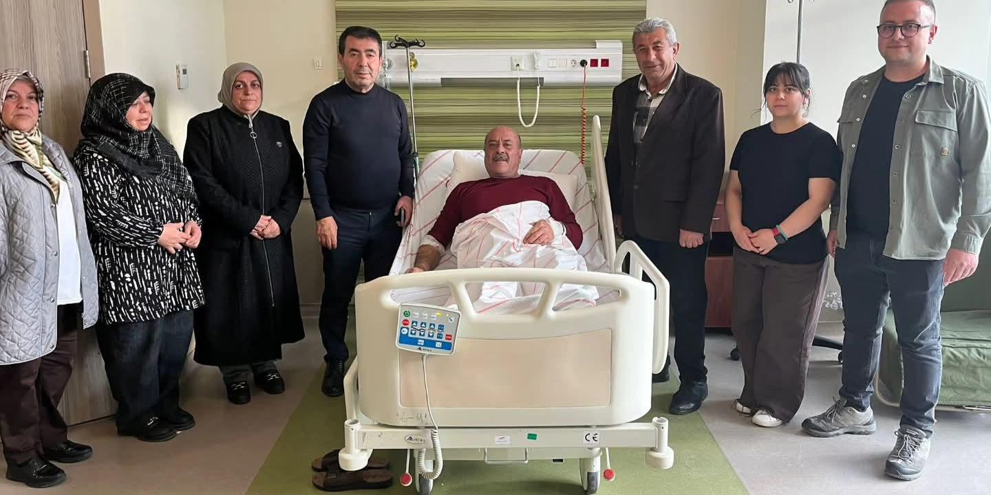 Başkan Metin’den şehit babasına ziyaret