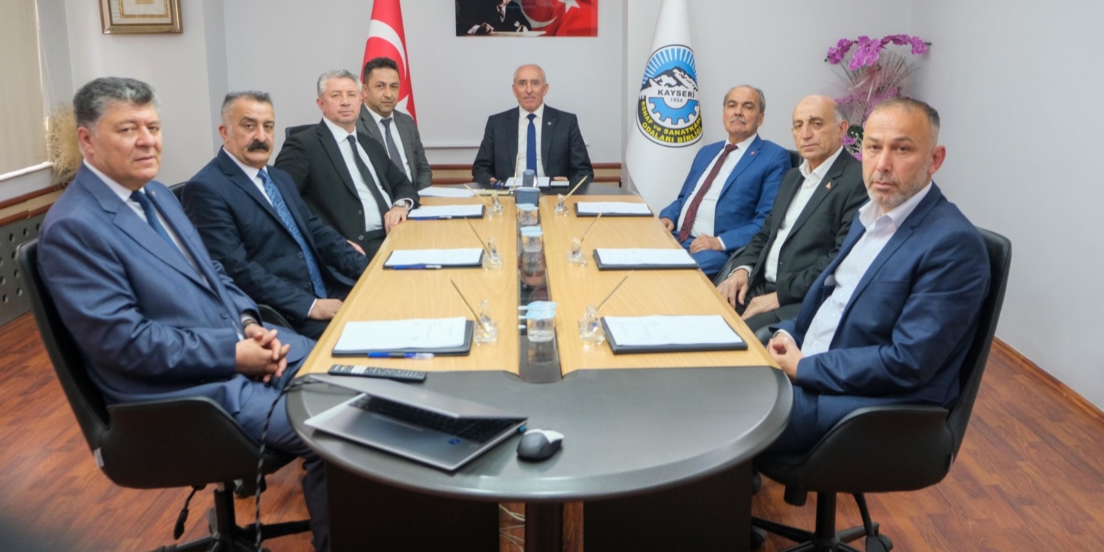 KESOB’un Yeni Yönetimi İlk Toplantısını Gerçekleştirdi 