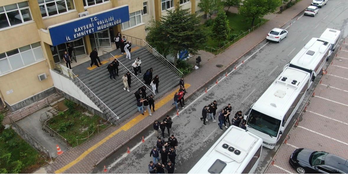 Kayseri merkezli yasa dışı bahis operasyonunda 60 kişi tutuklandı