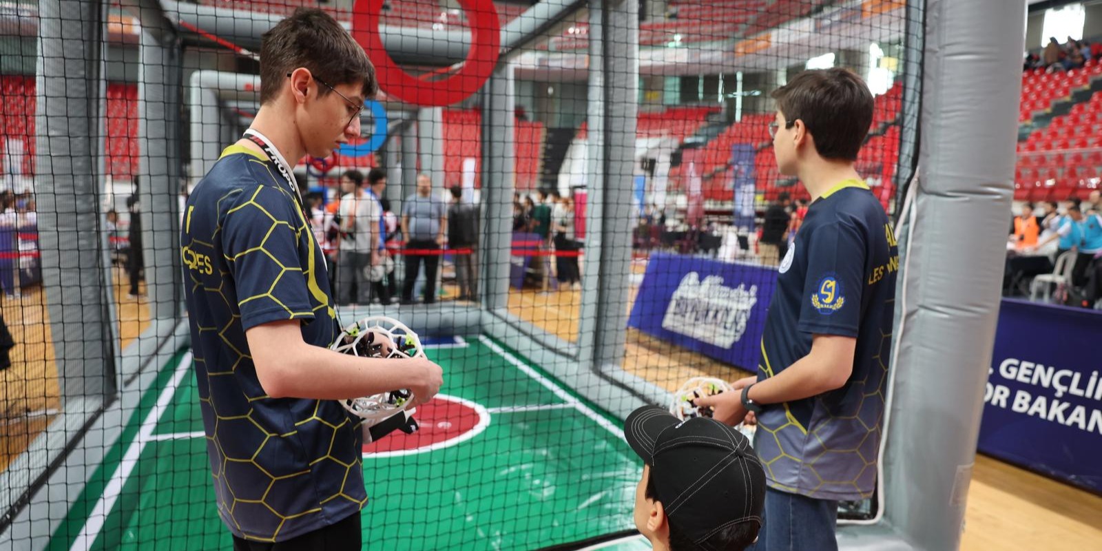 KAYSERİ BÜYÜKŞEHİR, DRONE SOCCER TÜRKİYE ŞAMPİYONASI’NA EV SAHİPLİĞİ YAPTI