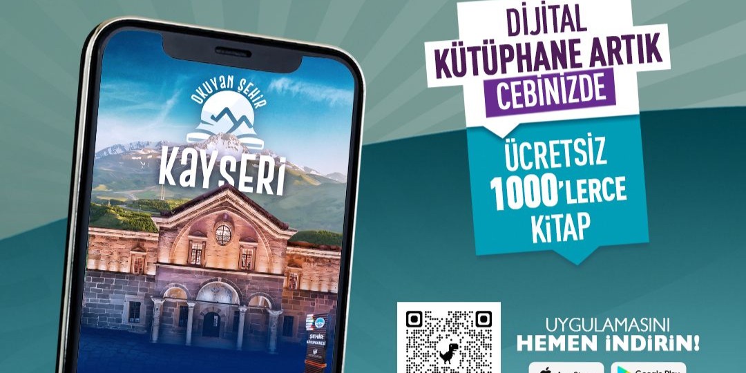 BÜYÜKŞEHİR’DEN ‘DİJİTAL KÜTÜPHANE’ HAMLESİ: 30 BİN KİTAP CEBİNİZDE