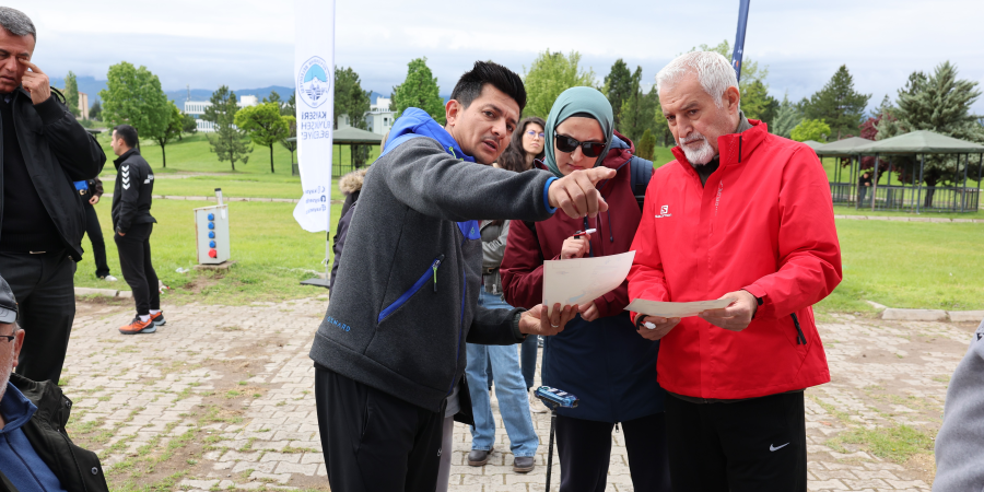 KAYSERİ BÜYÜKŞEHİR İLE ORYANTİRİNG HEYECANI SPOR VE MACERA DOĞADA BULUŞTU