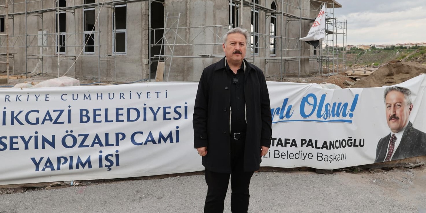 HÜSEYİN ÖZAL CAMİ YAZIN SONUNDA İBADETE AÇILACAK