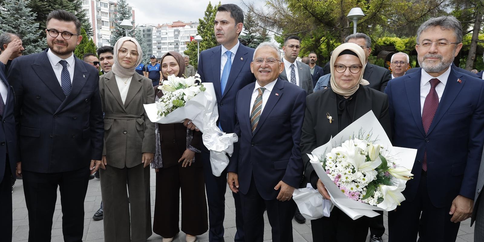 BAŞKAN BÜYÜKKILIÇ, BAKAN KURUM VE BAKAN YUMAKLI’YI AĞIRLADI