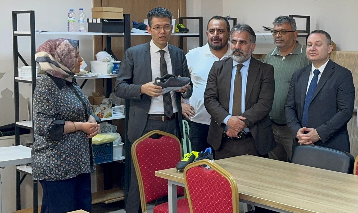 Kayseri’de gazetecilerden Kadın Kooperatiflerine ziyaret
