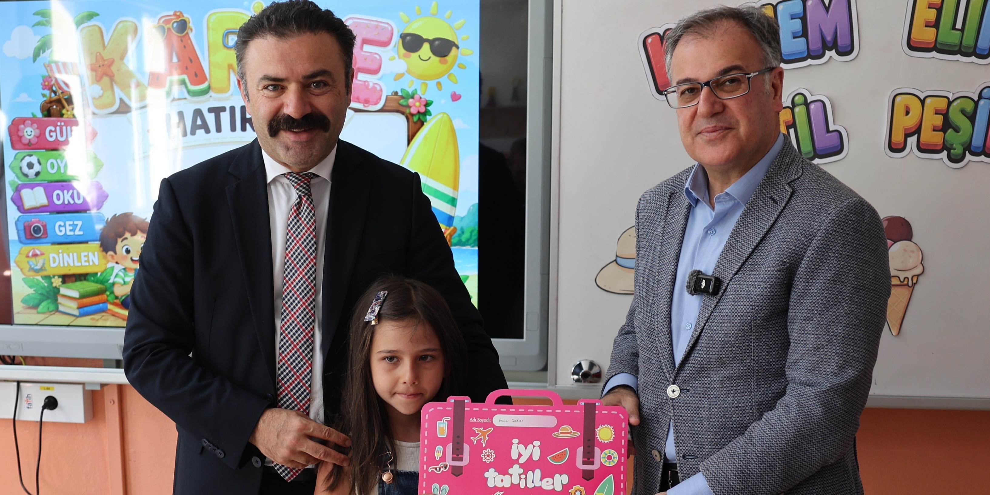 BAŞKAN ÖZDOĞAN, HACILAR'DA KARNE COŞKUSUNA ORTAK OLDU