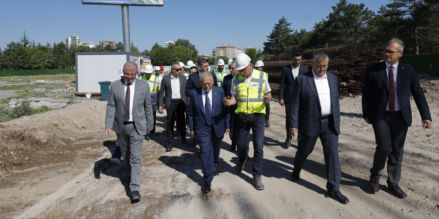 KARTAL KATLI KAVŞAĞI PROJESİNİ İNCELEYEN BAŞKAN BÜYÜKKILIÇ: “YIL SONUNA TRAFİĞE AÇILACAK”
