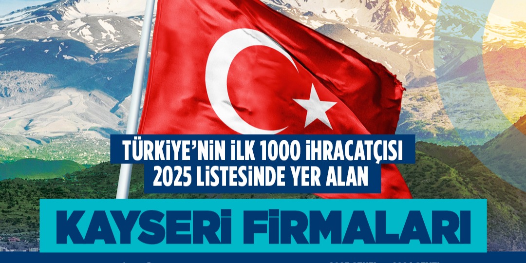 BAŞKAN BÜYÜKKILIÇ, TİM İLK 1000’E GİREN 19 KAYSERİ FİRMASINI TEBRİK ETTİ