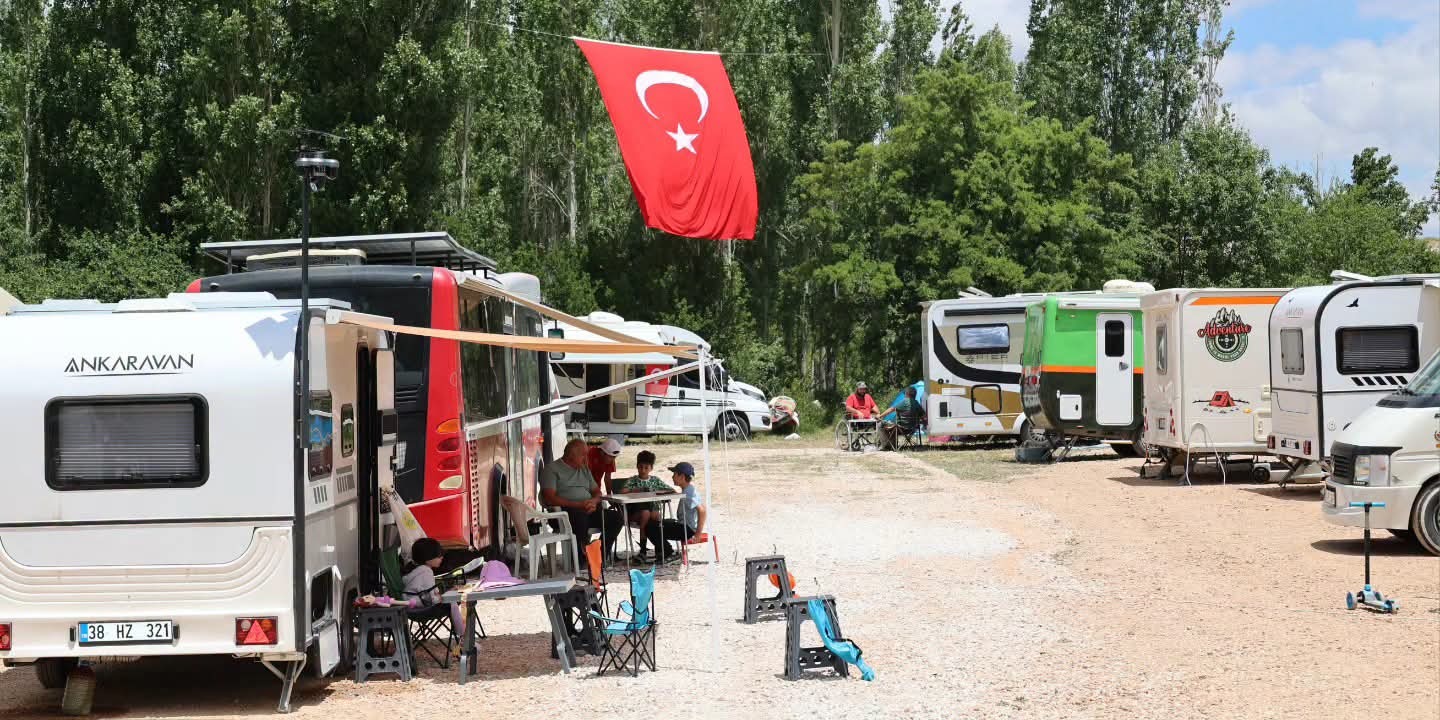 2'nci Bünyan Kamp, Karavan ve Doğa Sporları Festivali Kapılarını Açtı