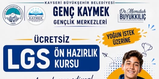 BÜYÜKŞEHİR'DEN GENÇLERE “YAZ” DESTEĞİ: TYT, LGS VE YDS KURSLARI