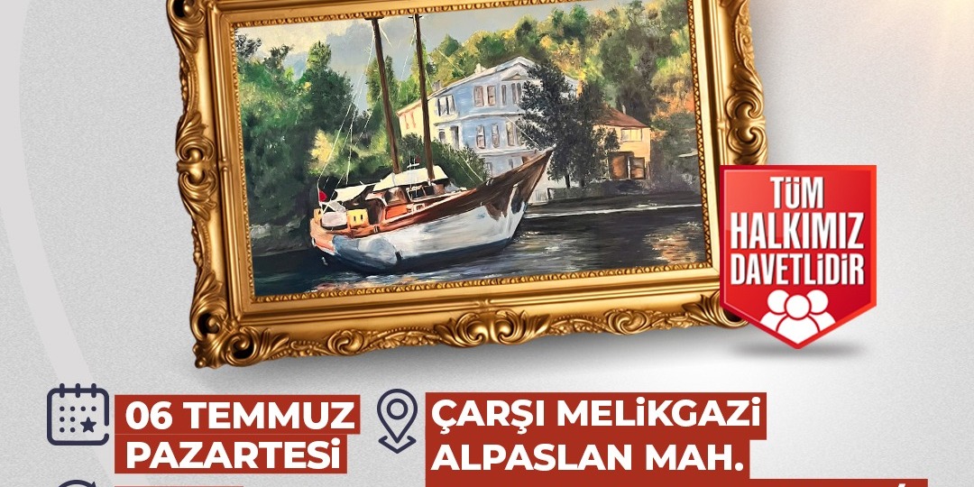 SANATIN KALBİ ÇARŞI MELİKGAZİ’DE ATACAK