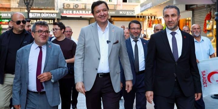 Saadet Partisi Genel Başkanı Mahmut Arıkan, Kayseri'de Esnaf ve Vatandaşlarla Buluştu
