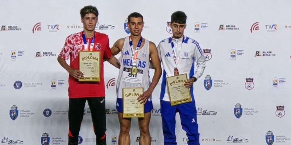 Mustafa Kaya U20 Balkan Şampiyonası'nda gümüş madalya kazandı