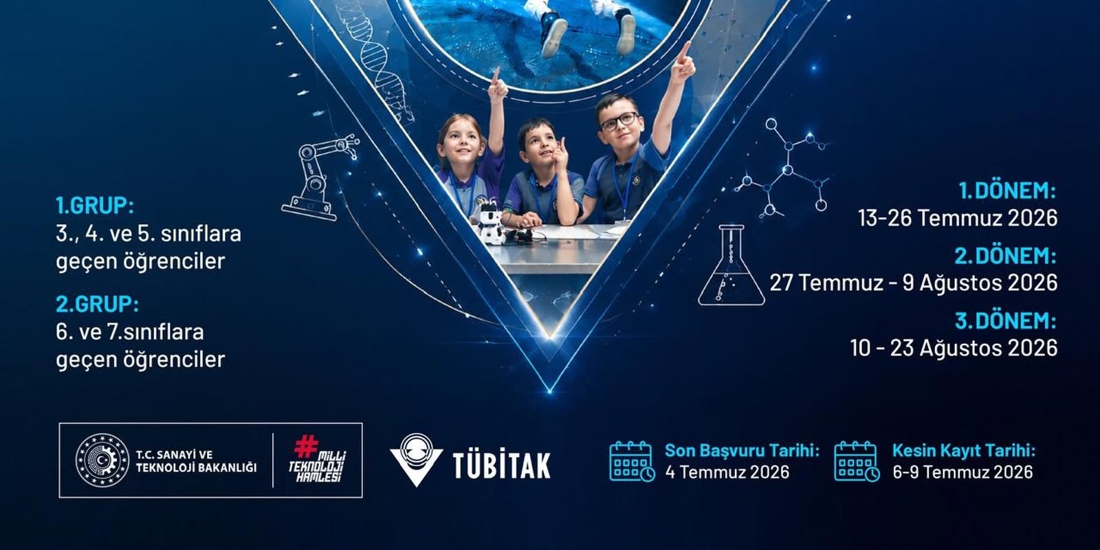 BÜYÜKŞEHİR’DEN BİLİM VE TEKNOLOJİ DOLU YAZ AKADEMİSİ