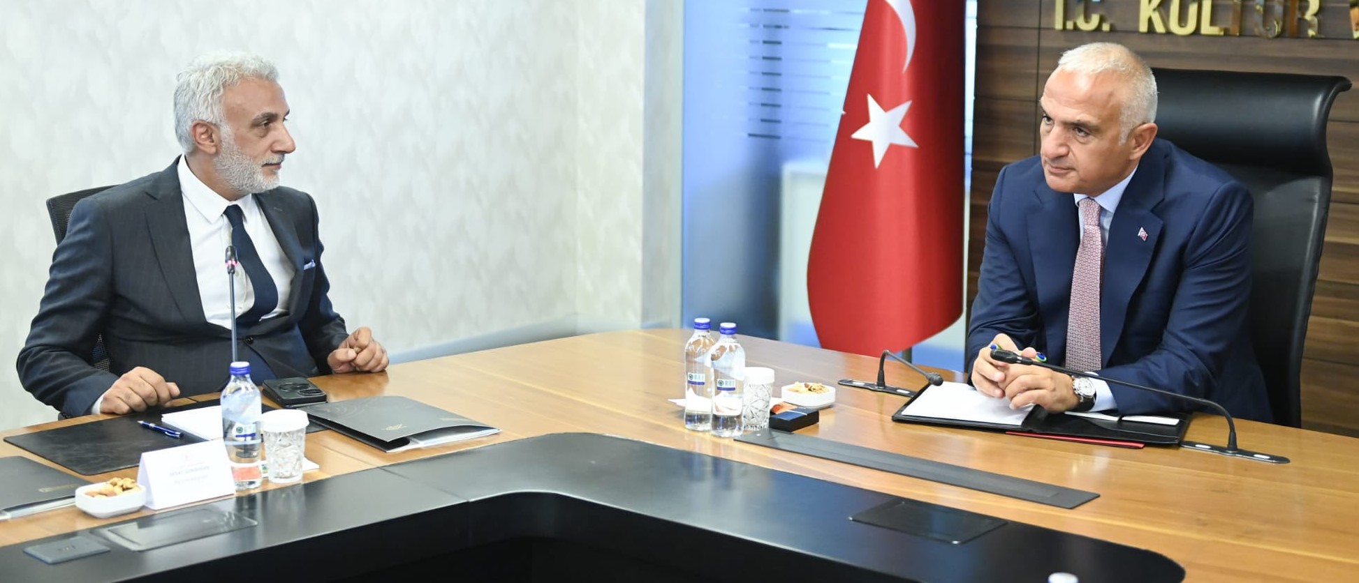 RATEM Heyetinden Kültür ve Turizm Bakanı Mehmet Nuri Ersoy’a Ziyaret