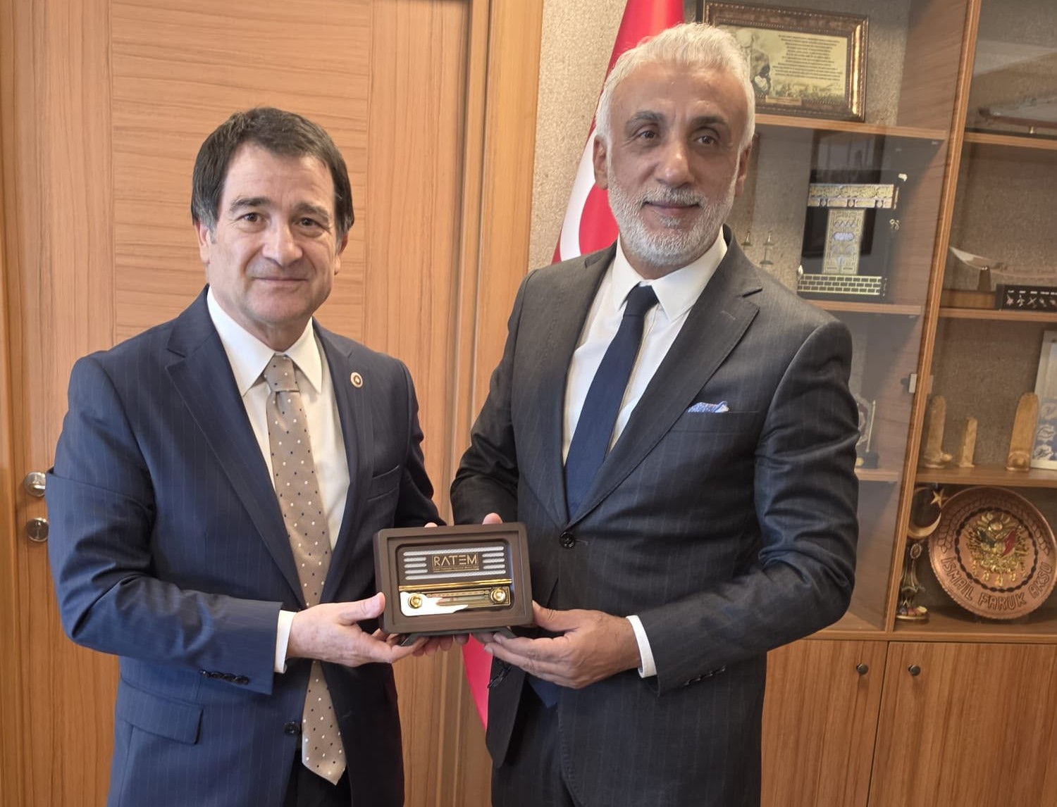 RATEM Heyetinden İsmail Faruk Aksu’ya Ziyaret