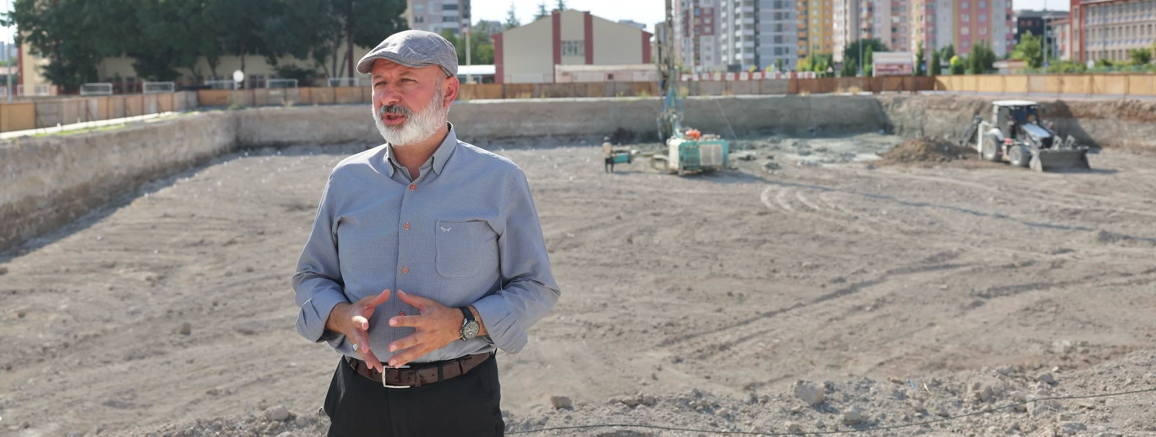 BAŞKAN ÇOLAKBAYRAKDAR: “KAYSERİ’MİZE 7 BİN 500 METREKARELİK DEV BİR ESER DAHA KAZANDIRIYORUZ”