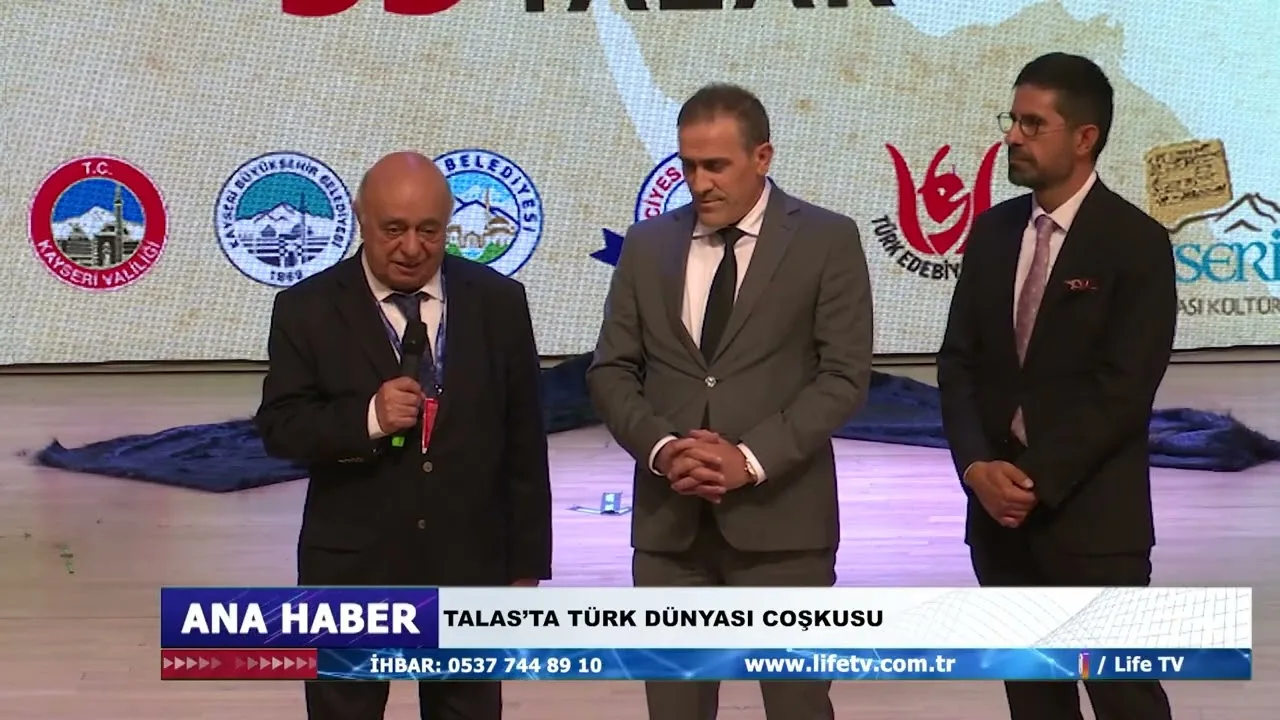 TALAS’TA TÜRK DÜNYASI COŞKUSU